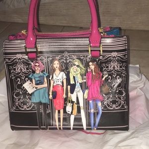 Nicole lee pink, black bag